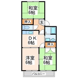 アーバンライフ国府の物件間取画像